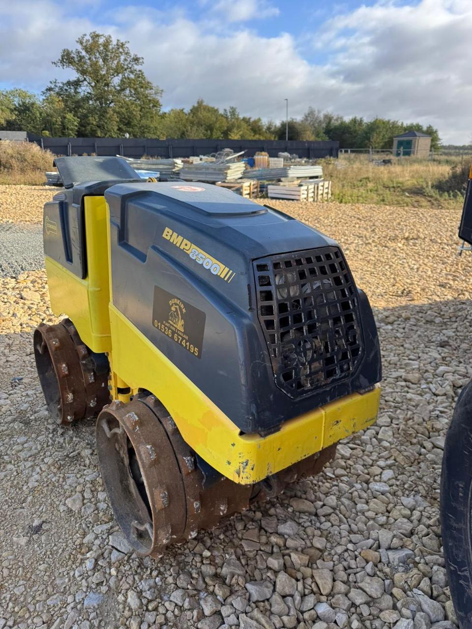 Bomag BMP8500 trench rammer