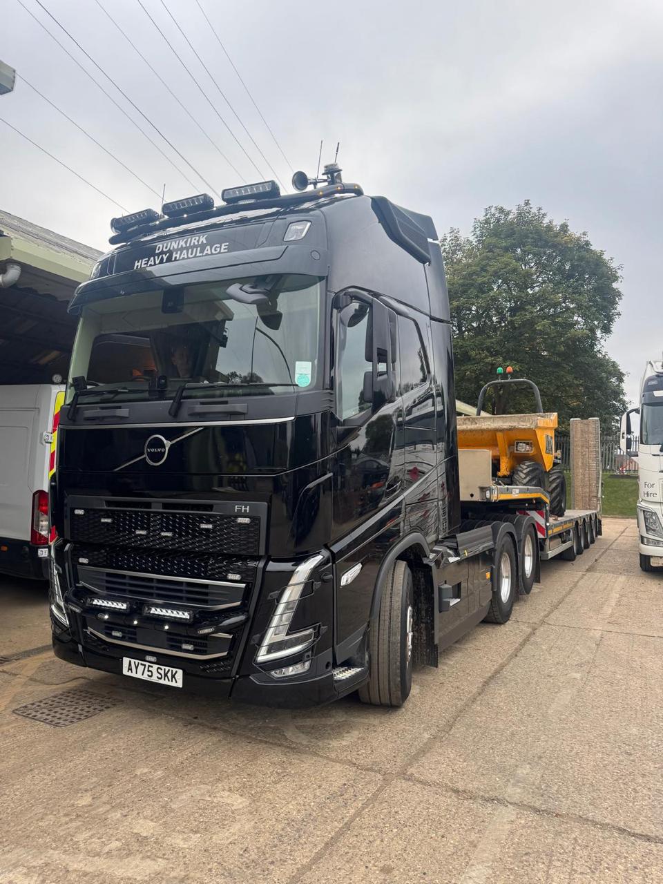 Dunkirk Heavy Haulage Volvo low loader
