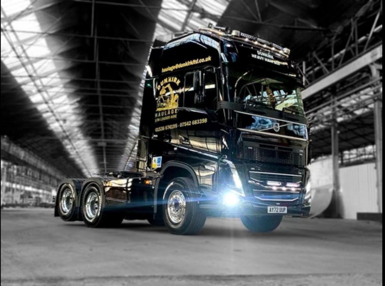 Dunkirk Volvo heavy haulage tractor unit
